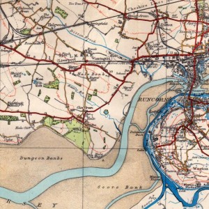 Ordnance Survey map of south Liverpool, 1934